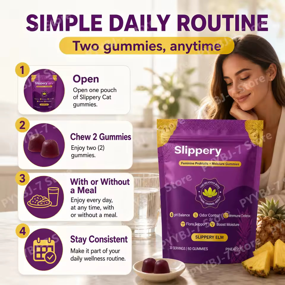 Slippery Probiotic Gummies