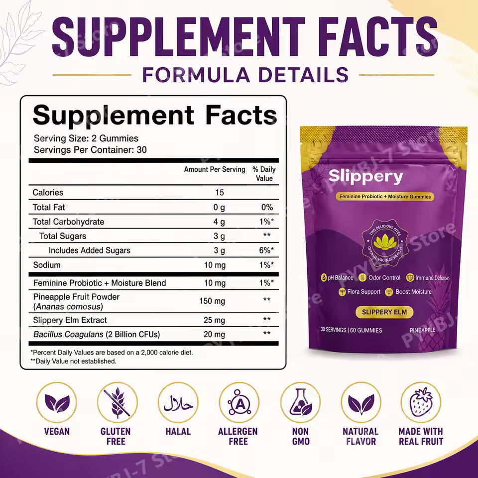 Slippery Probiotic Gummies